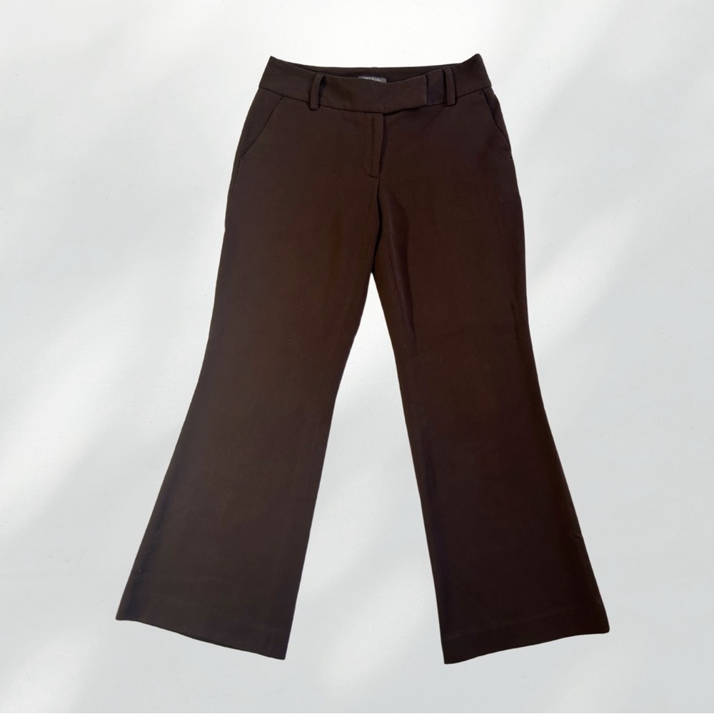Women's Brown Flared Pants
